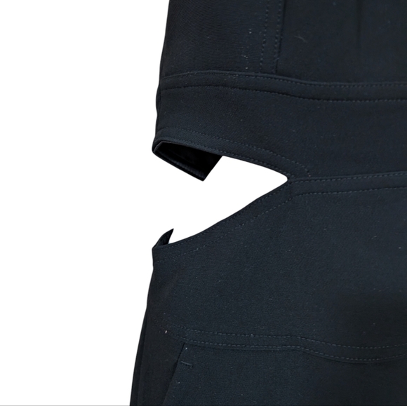 A.L.C Milan cutout Black Jumpsuit.... Size 10 - Picture 8 of 10